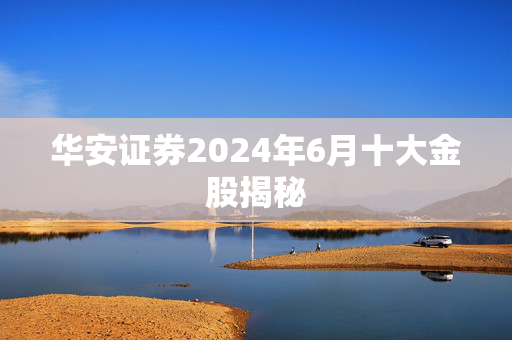 华安证券2024年6月十大金股揭秘