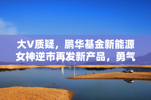 大V质疑，鹏华基金新能源女神逆市再发新产品，勇气何来？