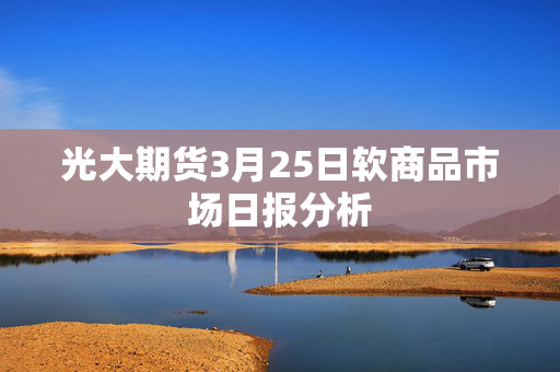 光大期货3月25日软商品市场日报分析