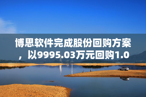 博思软件完成股份回购方案，以9995.03万元回购1.0088%股份