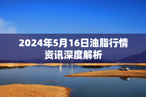 2024年5月16日油脂行情资讯深度解析