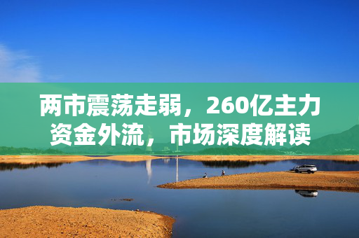 两市震荡走弱，260亿主力资金外流，市场深度解读
