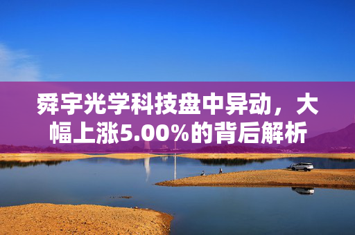 舜宇光学科技盘中异动，大幅上涨5.00%的背后解析