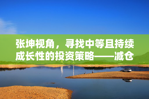张坤视角，寻找中等且持续成长性的投资策略——减仓茅台增持阿里