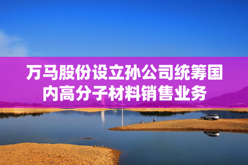 万马股份设立孙公司统筹国内高分子材料销售业务