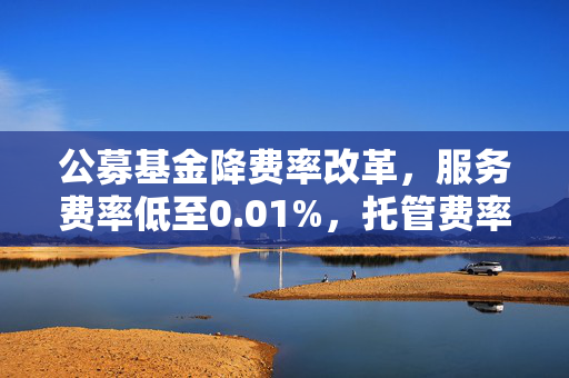 公募基金降费率改革，服务费率低至0.01%，托管费率降至0.05%的深远影响分析