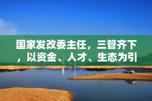 国家发改委主任，三管齐下，以资金、人才、生态为引擎，推动新质生产力培育壮大