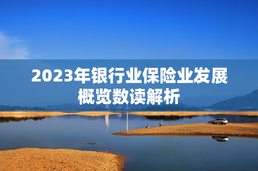 2023年银行业保险业发展概览数读解析