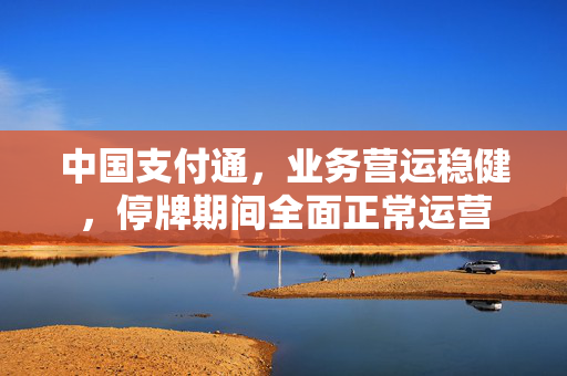 中国支付通，业务营运稳健，停牌期间全面正常运营