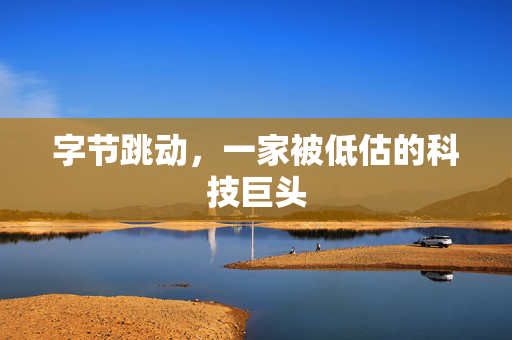 字节跳动，一家被低估的科技巨头