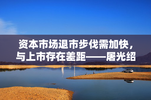 资本市场退市步伐需加快，与上市存在差距——屠光绍观点