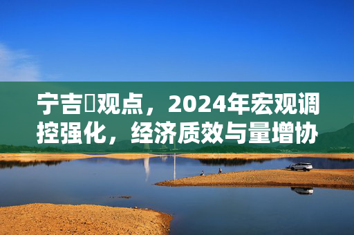 宁吉喆观点，2024年宏观调控强化，经济质效与量增协同发展