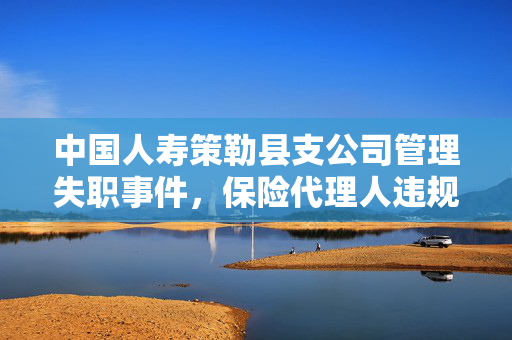 中国人寿策勒县支公司管理失职事件，保险代理人违规遭罚，涉事员工禁业五年