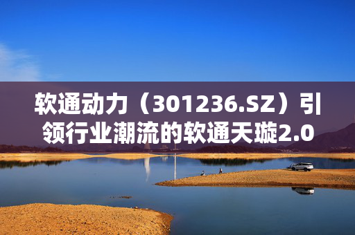 软通动力（301236.SZ）引领行业潮流的软通天璇2.0 MaaS平台