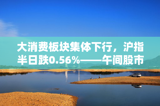 大消费板块集体下行，沪指半日跌0.56%——午间股市简评