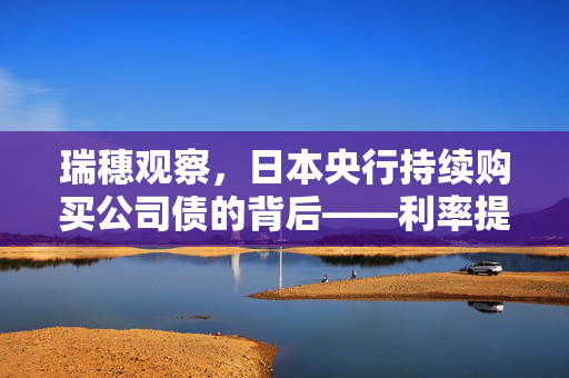 瑞穗观察，日本央行持续购买公司债的背后——利率提升的必要性探讨