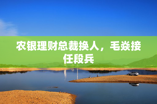农银理财总裁换人，毛焱接任段兵