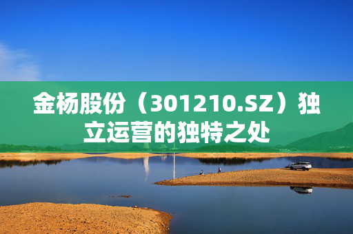 金杨股份（301210.SZ）独立运营的独特之处