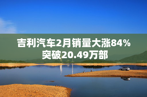 吉利汽车2月销量大涨84% 突破20.49万部