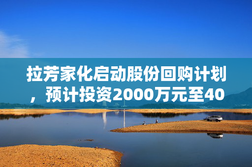 拉芳家化启动股份回购计划，预计投资2000万元至4000万元