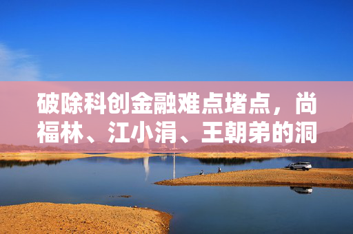 破除科创金融难点堵点，尚福林、江小涓、王朝弟的洞察与实践