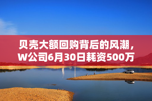 贝壳大额回购背后的风潮，W公司6月30日耗资500万美元回购101.18万股的深层解析