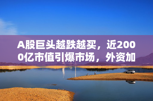 A股巨头越跌越买，近2000亿市值引爆市场，外资加仓2500万股，持股市值突破60亿