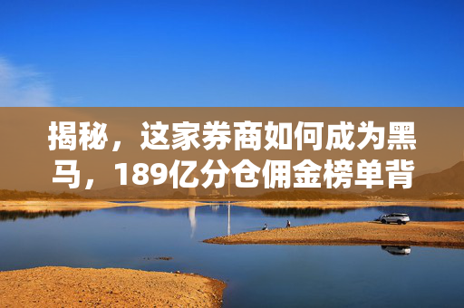 揭秘，这家券商如何成为黑马，189亿分仓佣金榜单背后的秘密