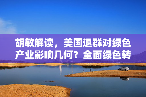胡敏解读，美国退群对绿色产业影响几何？全面绿色转型需综合评判