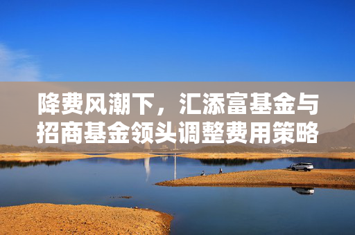 降费风潮下，汇添富基金与招商基金领头调整费用策略