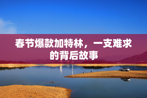 春节爆款加特林，一支难求的背后故事