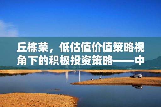 丘栋荣，低估值价值策略视角下的积极投资策略——中庚基金副总经理兼首席投资官的投资之道