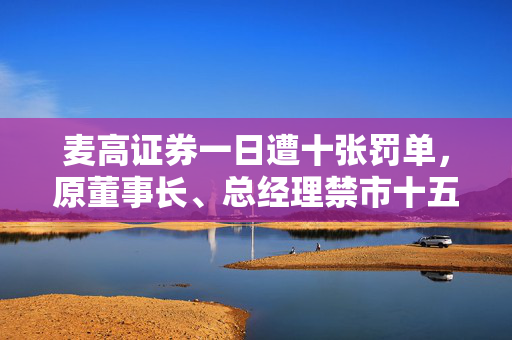 麦高证券一日遭十张罚单，原董事长、总经理禁市十五年，高管团队多人受罚