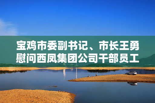 宝鸡市委副书记、市长王勇慰问西凤集团公司干部员工于一线