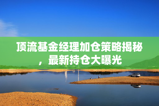 顶流基金经理加仓策略揭秘，最新持仓大曝光